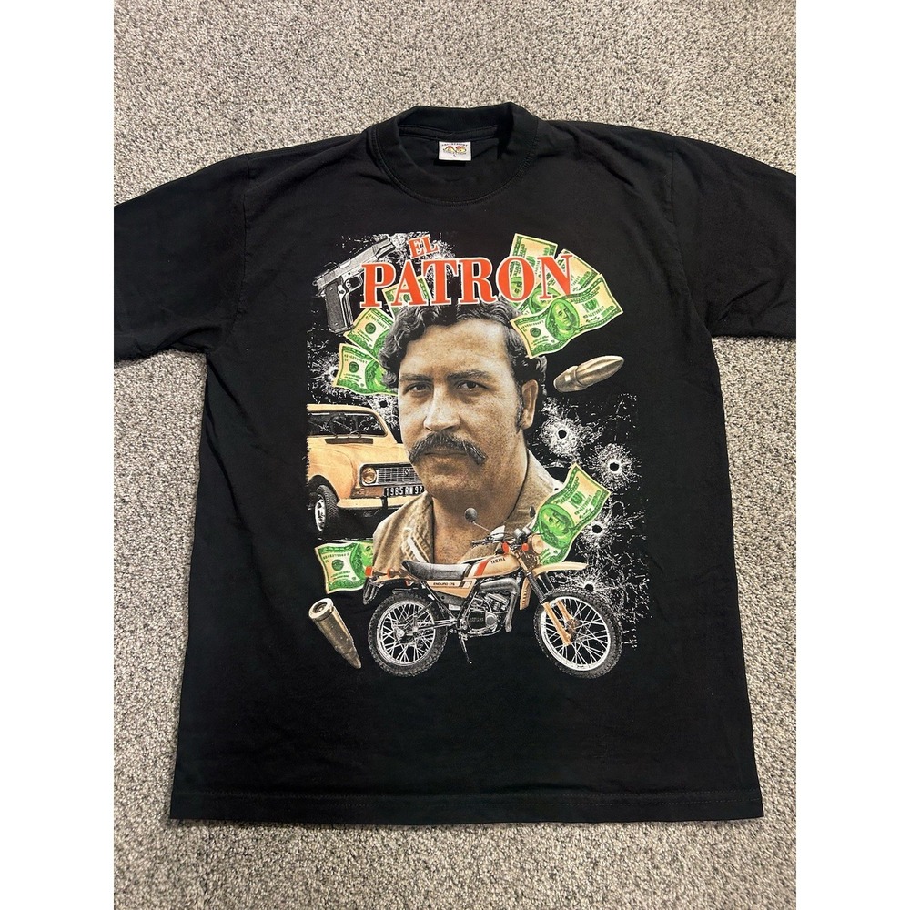 Ariari Sport Collection El Patron‎ Graphic Tee T Shirt Men's Large